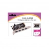 VipMarketim S-LINK SL-3EX6 PCI Express TO USB 3.0 x4 Port Kart(1923)