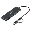 VipMarketim S-LINK SW-U317 USB3.0 Type-C to 7xUSB 3.0 Metal USB HUB(1923)