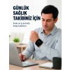 VipMarketim Şarjlı Bilekten Dijital Tansiyon Ölçer Geniş LCD Ekranlı
