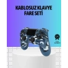 VipMarketim Şarjlı Kablosuz PS4 Oyun Kolu Titreşimli Hassas Kontrol