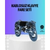 VipMarketim Şarjlı Kablosuz PS4 Oyun Kolu Titreşimli Hassas Kontrol