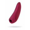 VipMarketim Satisfyer Curvy 1 Connect App Vakum Dalgası Klitoris Vibratörü, silikon, kırmızı, 14,3 cm