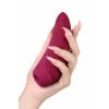 VipMarketim Satisfyer Curvy 1 Connect App Vakum Dalgası Klitoris Vibratörü, silikon, kırmızı, 14,3 cm