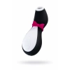VipMarketim Satisfyer Penguin Vakum Dalgası Klitoris Vibratörü, Silikon, Siyah, 11,5 Cm