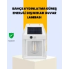 VipMarketim Sensörlü Solar Led Dış Duvar Aydınlatma