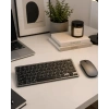 VipMarketim Sessiz Kullanım Sunan Bluetooth Klavye Mouse Seti Çoklu Cihaz Uyumlu