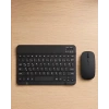 VipMarketim Sessiz Tuşlu Kablosuz Klavye Mouse Seti Çoklu Cihaz Uyumlu