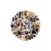 VipMarketim Sevimli Köpek Çıkartmaları Laptop Notebook Tablet Sticker Seti