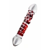 VipMarketim Sexus Glass Çift Taraflı Cam Dildo , Şeffaf, 21 Cm