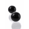 VipMarketim Sexus Glass Vajinal Topları, Cam, Siyah, Ø 3,2 Cm