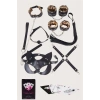 VipMarketim  Sexy Görselli Oyun Kartı Kama Sutra 7li Leopar Harness Set