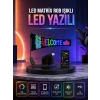 VipMarketim Şık ve Fonksiyonel RGB LED Panel Canlı Renk Yansımalı Işık Sistemi