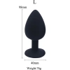VipMarketim Silikon Anal Tıkaç L Boy