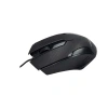 VipMarketim Siyah Mat Desenli USB Kablolu 3D Optik Mouse