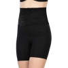VipMarketim Siyah Mi Emay Önü Dantelli Yüksek Bel Boxer Korse (Kod:2091)