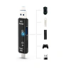 VipMarketim Smart Otg 3in1 Type-C Ve Micro Usb Tf Card Reader Otg-(5775)