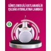 VipMarketim Solar ve USB Şarjlı Su Geçirmez Katlanabilir LED Lamba