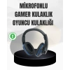 VipMarketim Stereo Oyun Kulaklığı – Güçlü Bas Mikrofonlu ve Konforlu Tasarım