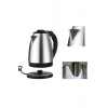 VipMarketim Su Isıtıcı 220 - 240 V Paslanmaz Çelik Kettle Uzun Ömürlü 2000 Watt