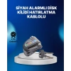 VipMarketim Suya Dayanıklı 110dB Alarmlı Çelik Disk Kilidi