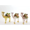 VipMarketim Swarovski Taşlı Tekli Deve Figürü Model 7