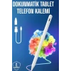 VipMarketim Tablet Kalemi iOS Android Windows Uyumlu Yedek Uçlu Universal Çizim Kalemi