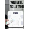 VipMarketim Tartı Baskül Dijital Elektronik Tartı Vücut Analiz Wifi Akıllı Yağ Ölçer