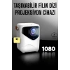 VipMarketim Taşınabilir Android Projeksiyon Wifi Destekli 4K Multimedia Tabanlı Ev Ve Ofis Tipi