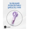 VipMarketim Taşınabilir Şarjlı Su Sisi Püskürtmeli Mini El Fanı – 4 Hız Ayarı Tip-C Şarjlı Sessiz Motor