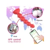 VipMarketim Telefon Kontrollü Haley Rose Pulled Beads Anal Plug – Siyah