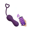 VipMarketim Telefon Kontrollü Mini Vibratör Mor