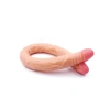 VipMarketim Ten Rengi 55 cm Çift Taraflı Dildo Model No:1034
