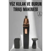 VipMarketim Tıraş Makinesi Kulak Burun ve Yüz Temizleyici Şarjlı Mini