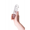VipMarketim Tırtıklı Noktalı Şeffaf 15.3cm Penis Kılıfı