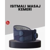 VipMarketim Titreşimli Masajlı Bel Kemeri Isıtmalı Destekli