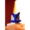 VipMarketim Todo Bloom Genişleyen Anal Kılıf, Silikon, Mavi, 8,5 Cm, Ø 4,5 Cm