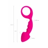 VipMarketim ToDo Bong Anal Plug, silikon, pembe, 12,5 cm, Ø 2,5 cm