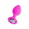 VipMarketim ToDo  Brilliant Anal Plug, silikon, pembe, 7 cm, Ø 2 cm, 50 g