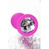 VipMarketim ToDo  Brilliant Anal Plug, silikon, pembe, 7 cm, Ø 2 cm, 50 g