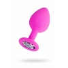 VipMarketim ToDo Brilliant Anal Plug, silikon, pembe, 8 cm, Ø 3 cm, 50 g