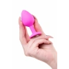 VipMarketim ToDo Brilliant Anal Plug, silikon, pembe, 8 cm, Ø 3 cm, 50 g