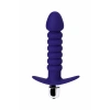 VipMarketim ToDo  Condal anal vibratör, suya dayanıklı, silikon, mor, 14 cm, Ø 2,9 cm