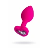 VipMarketim ToDo Diamond Heart Anal Plug, silikon, pembe, 7 cm, Ø 2 cm, 18 g