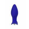 VipMarketim Todo Fancy Anal Plug, Silikon, Mavi, 10,7 Cm, Ø 3,5 Cm