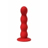 VipMarketim Todo Favorite Anal Plug, Silikon, Kırmızı, 13 Cm, Ø 2,8 Cm