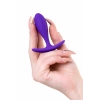 VipMarketim Todo Hub Anal Plug, Silikon, Mor, 7,2 Cm, Ø 2 Cm