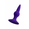 VipMarketim Todo Klapsy Anal Plug, Silikon, Mor, 10,5 Cm, Ø 3 Cm