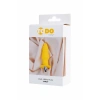 VipMarketim Todo Lancy Anal Plug, Silikon, Sarı, 11 Cm