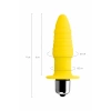 VipMarketim ToDo Lancy Anal Plug, silikon, sarı, 11 cm