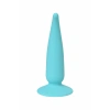 VipMarketim ToDo Sarru anal kılıfı, silikon, mavi, 12,5 cm, Ø 2,7 cm